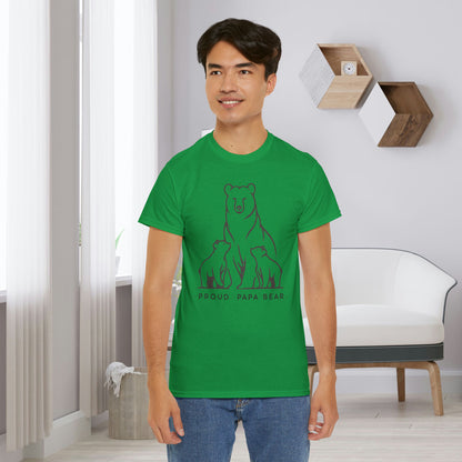 Proud Papa Bear Gift Store Shirt