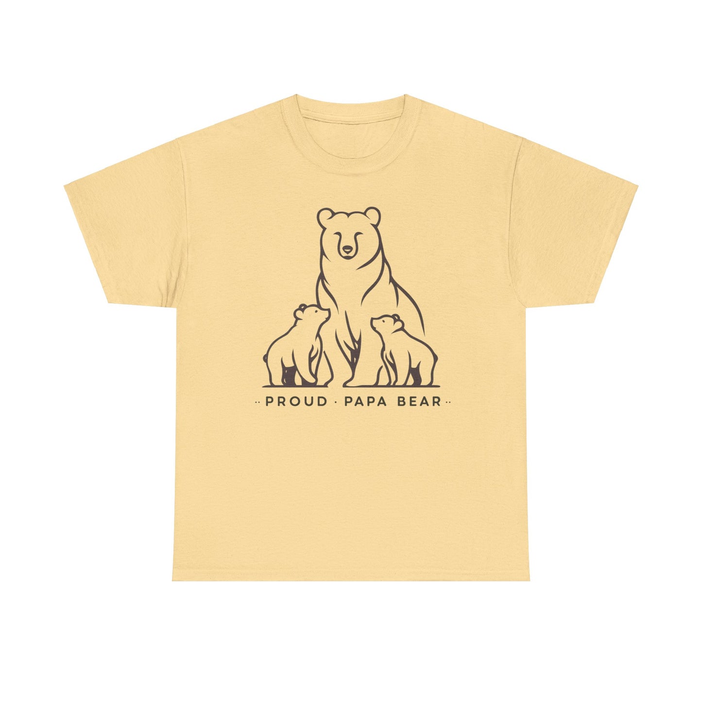 Proud Papa Bear Gift Store Shirt