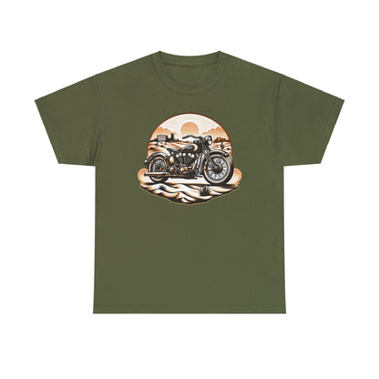 Retro Desert Motorcycle Adventure Gift Store Shirt