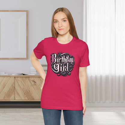 Gothic Birthday Girl Gift Store Shirt