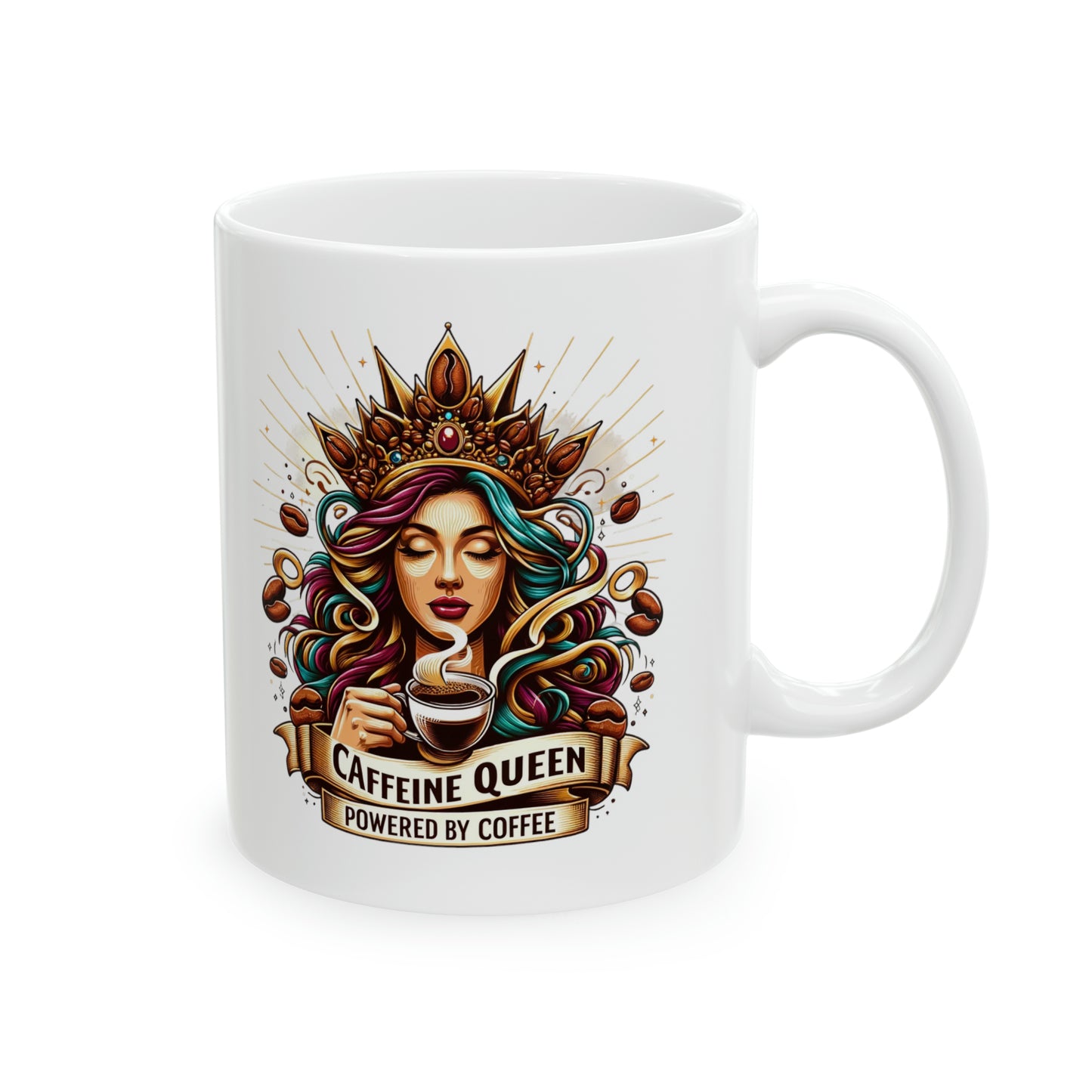 Caffeine Queen Gift Store Mug