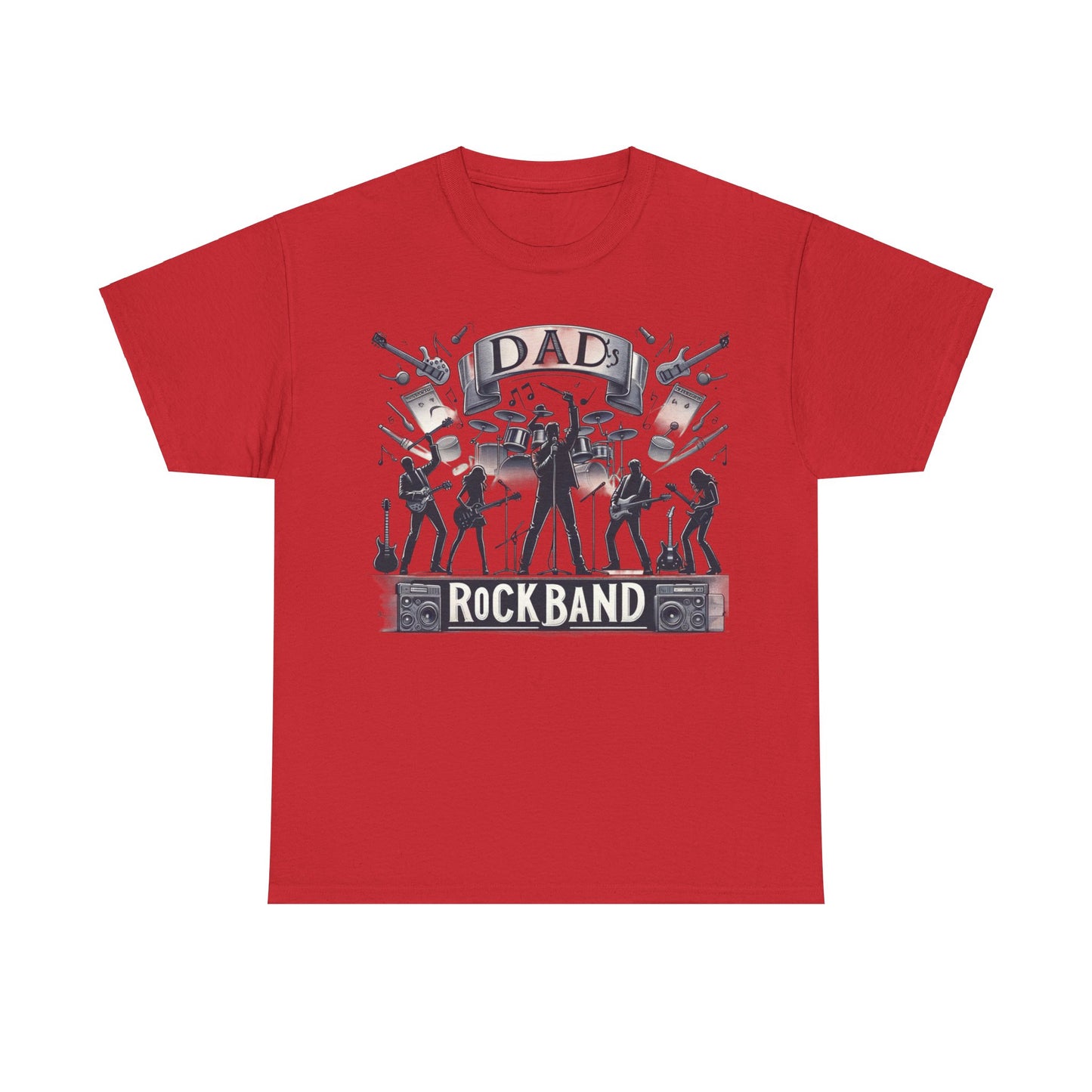 Dad's Rock Band Gift Store Shirt