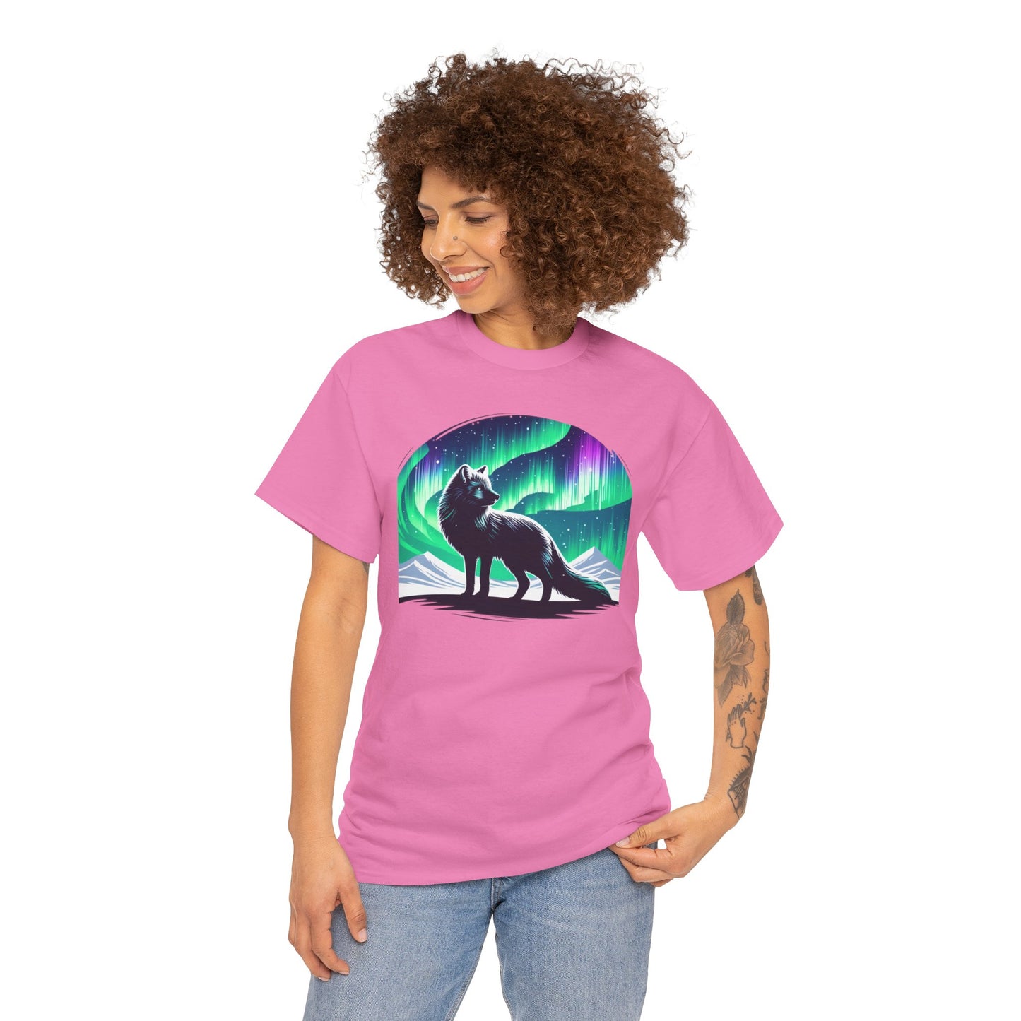 Northern Lights Fox Gift Store Shirt