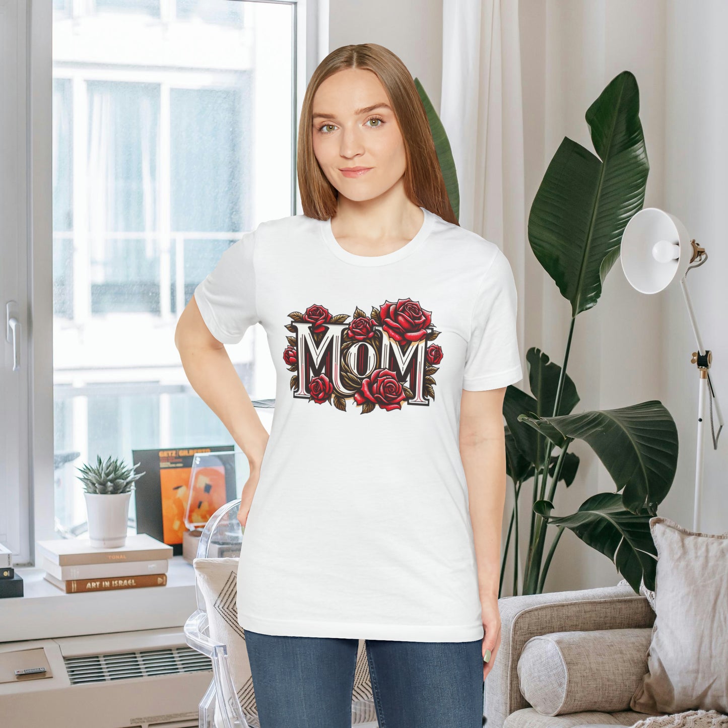 Mom Roses Gift Shirt