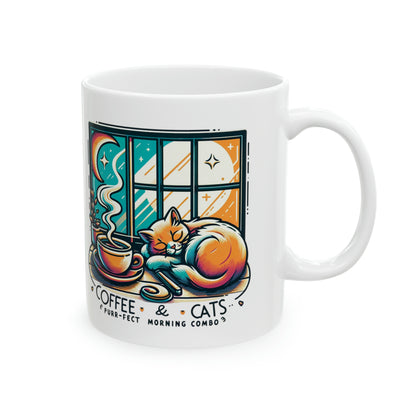 Coffee and Cats Gift Store Mug