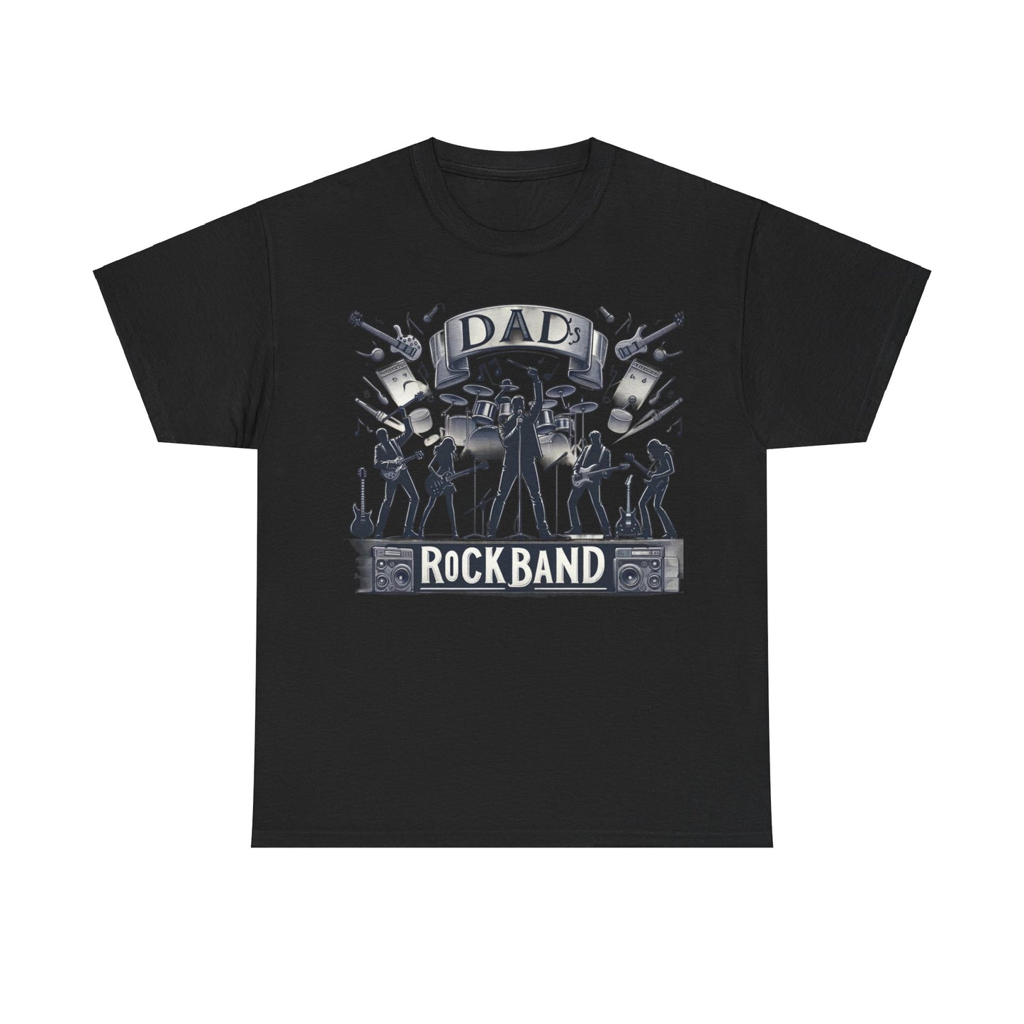 Dad's Rock Band Gift Store Shirt