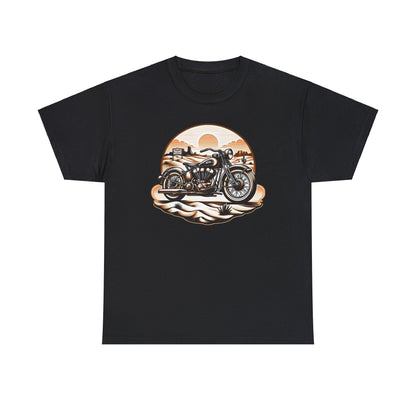 Retro Desert Motorcycle Adventure Gift Store Shirt