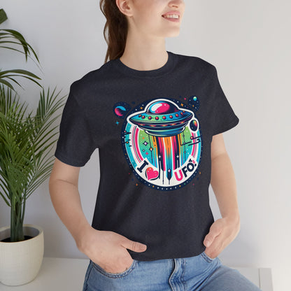 I Love UFOs Sci-Fi Gift Store Shirt