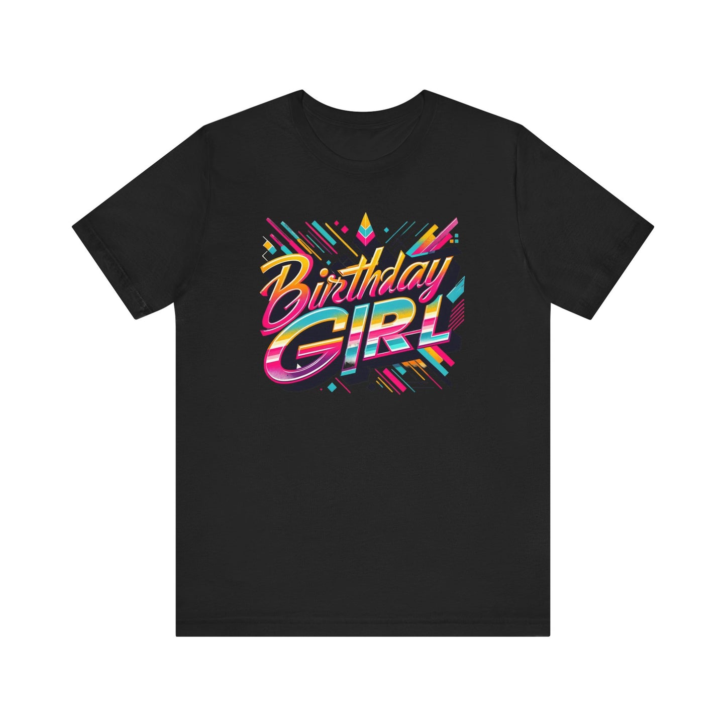 80s Themed Birthday Girl Gift Store Shirt