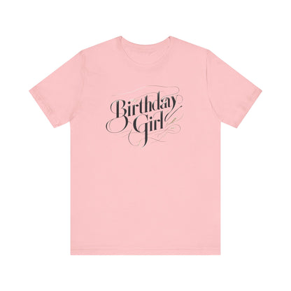 Birthday Girl Elegant Gift Store Shirt