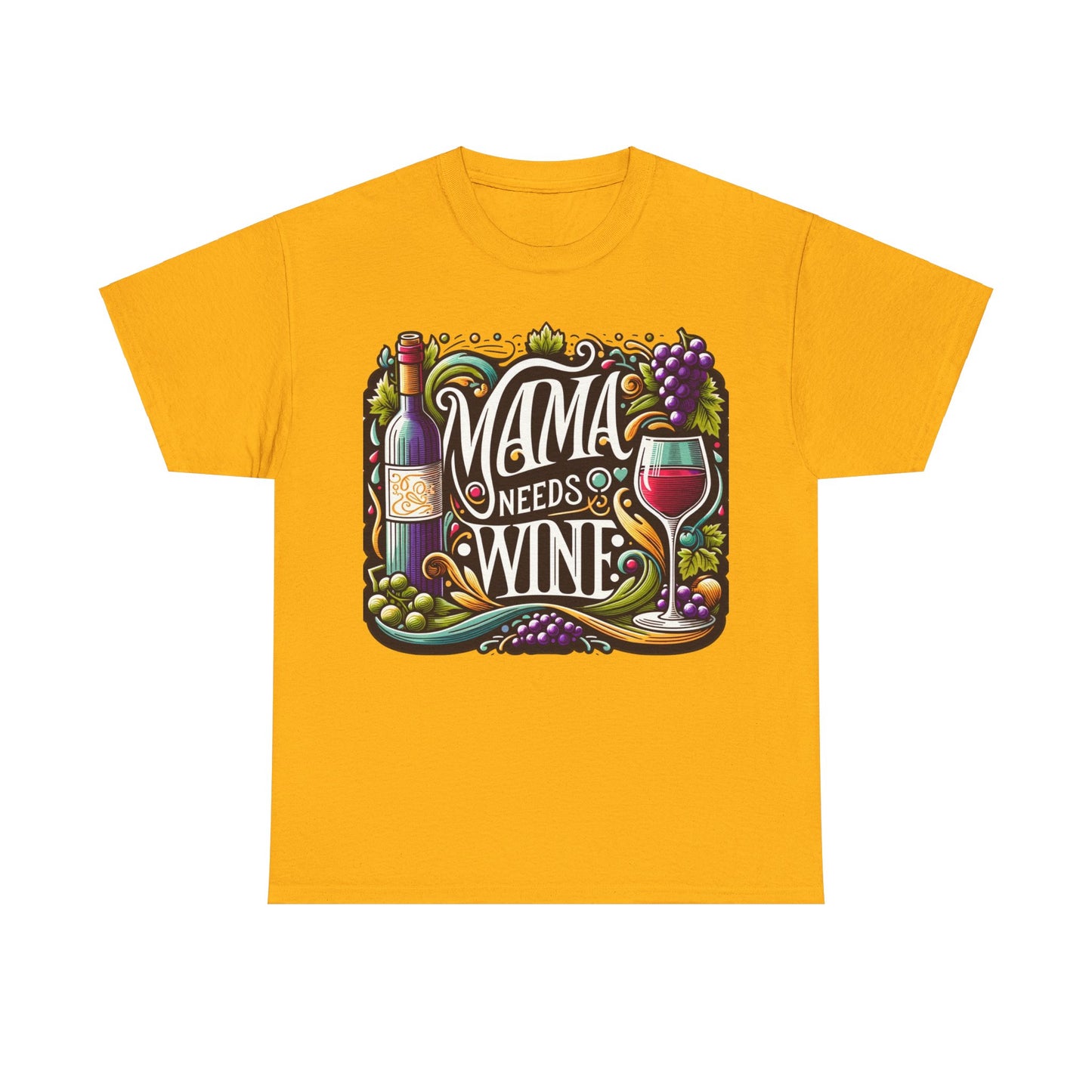 Mama Needs Wine Gift Store Shirt