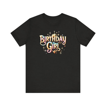 Glowing Birthday Girl Gift Store Shirt