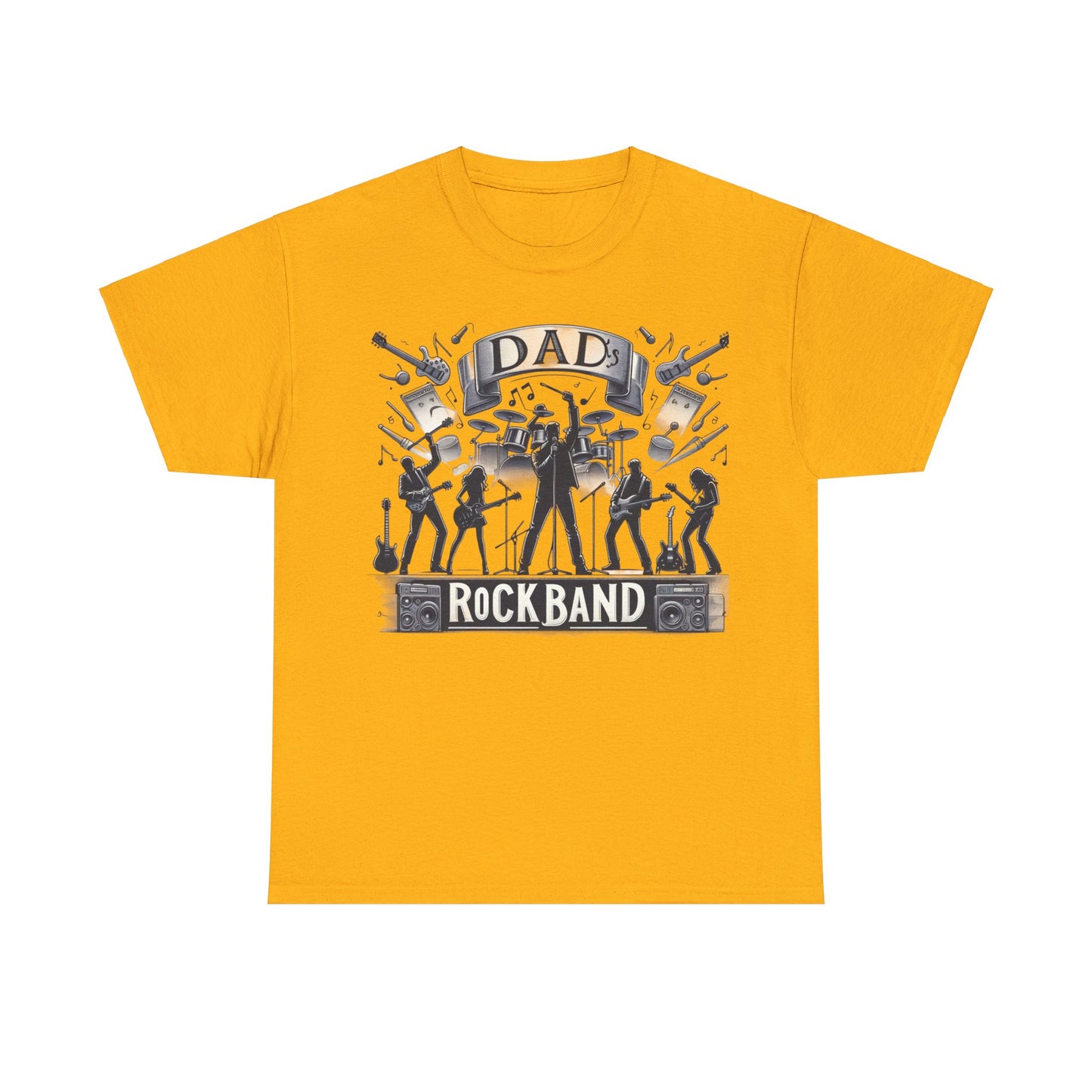 Dad's Rock Band Gift Store Shirt