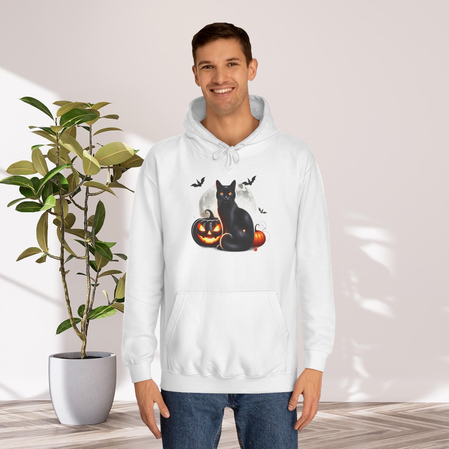 Halloween Cat Gift Store Hoodie