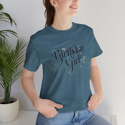 Birthday Girl Elegant Gift Store Shirt