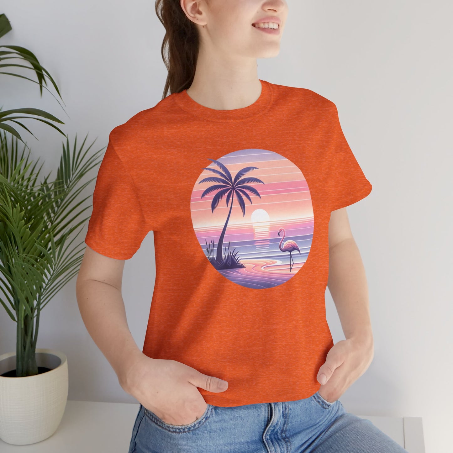 Pastel Sunset Beach Gift Store Shirt