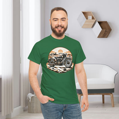 Retro Desert Motorcycle Adventure Gift Store Shirt