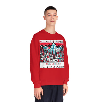 Ugly Christmas Sweater Gift Store Red