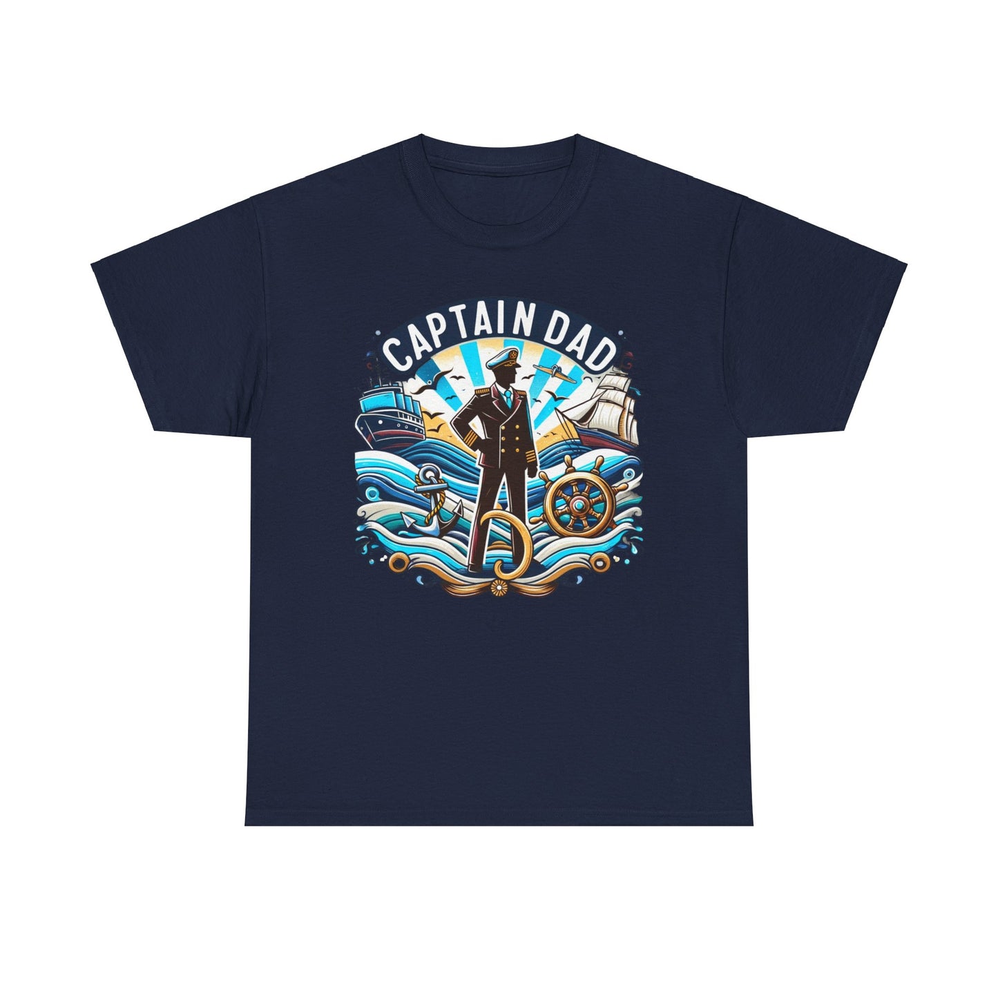 Captain Dad Gift Store Shirt