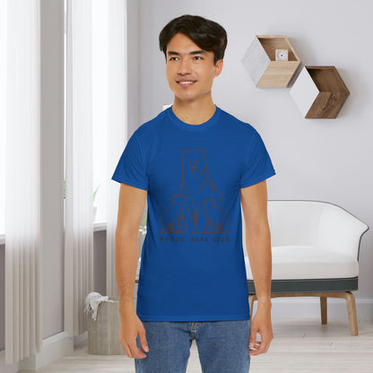 Proud Papa Bear Gift Store Shirt