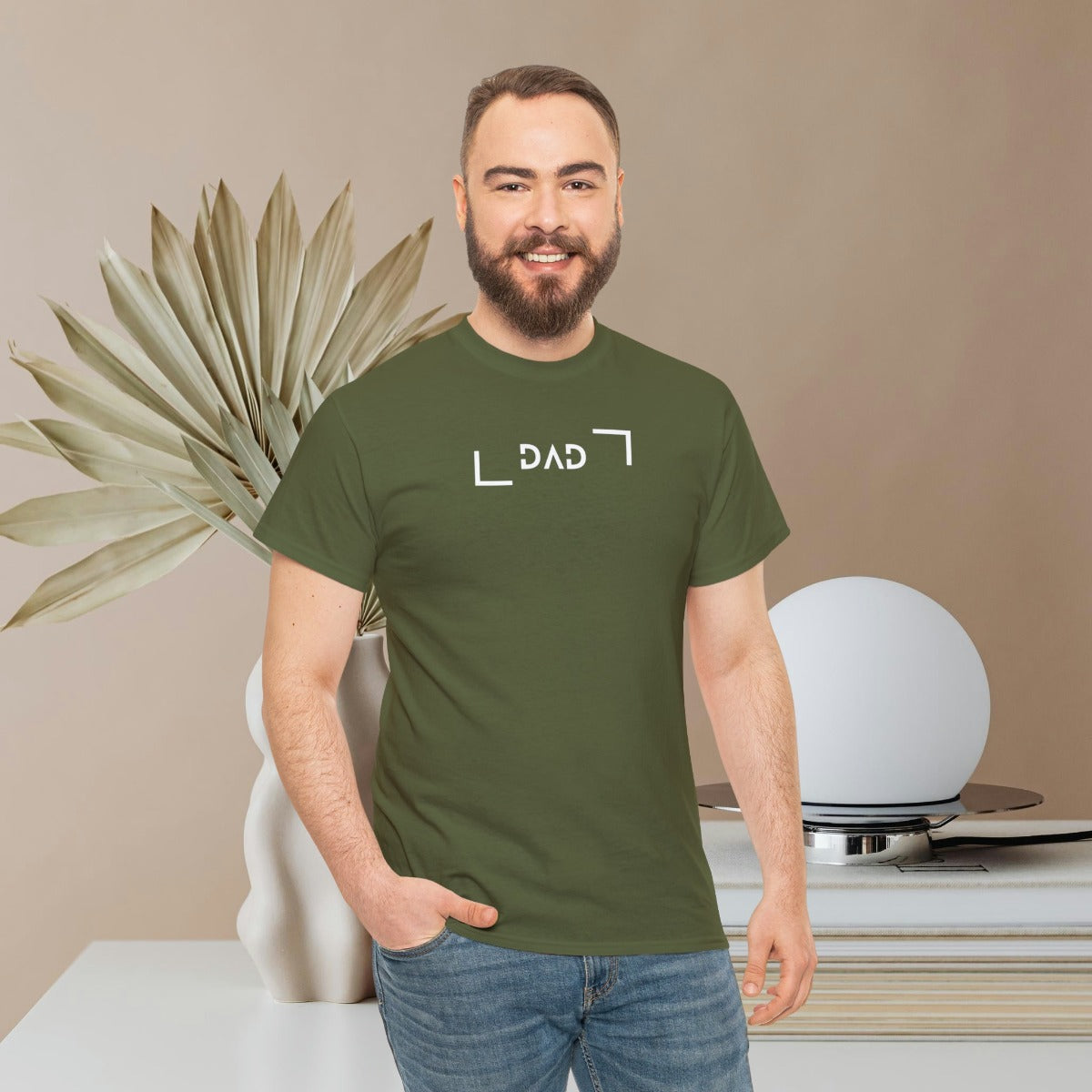 Best Fathers Day Gift Store Shirt Military Green