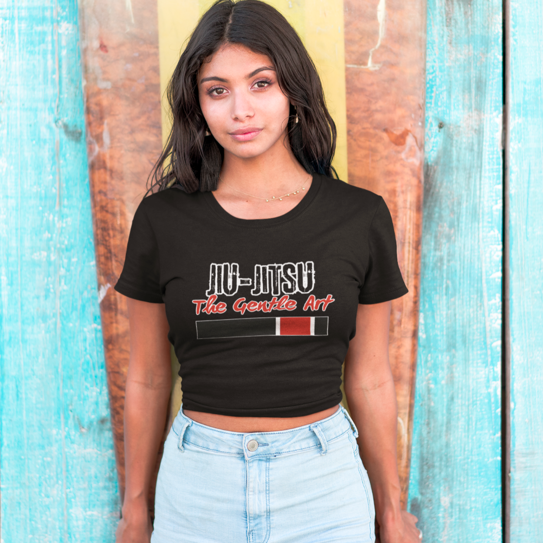 Blackbelt Tee Front Woman