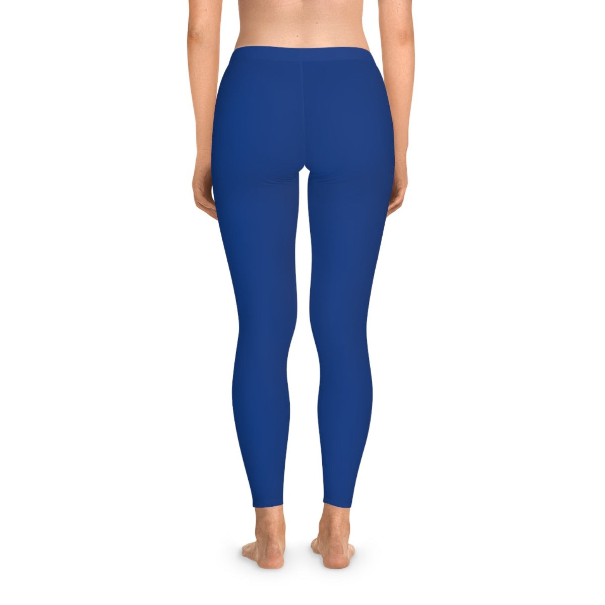 Find your strength Gift Store Leggings Blue Back