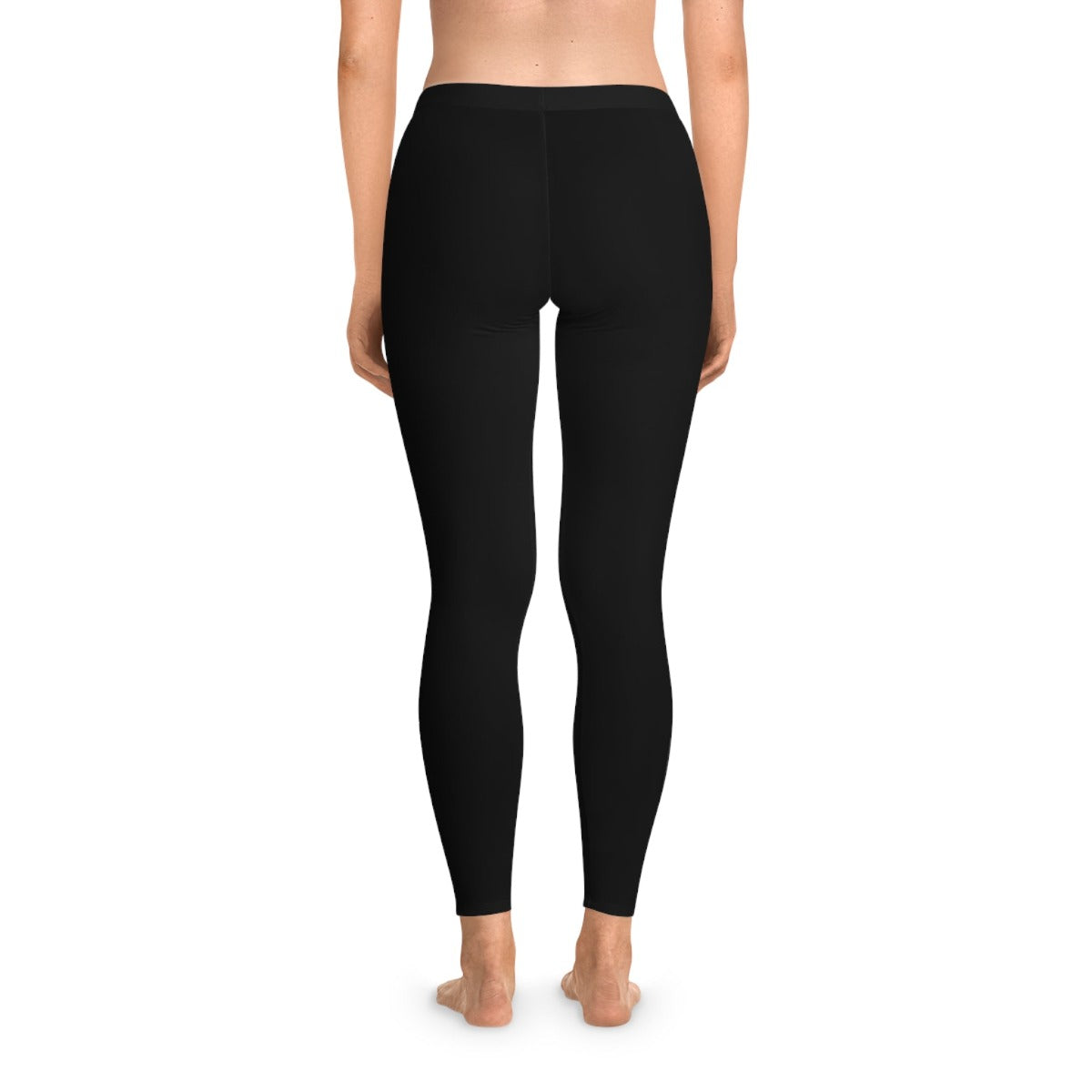 Fit and Fierce Gift Store Leggings Black Back