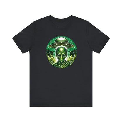 Green Alien Sci-Fi Gift Store Shirt