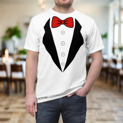 Groom Rehearsal Dinner Wedding Gift Store Shirt White