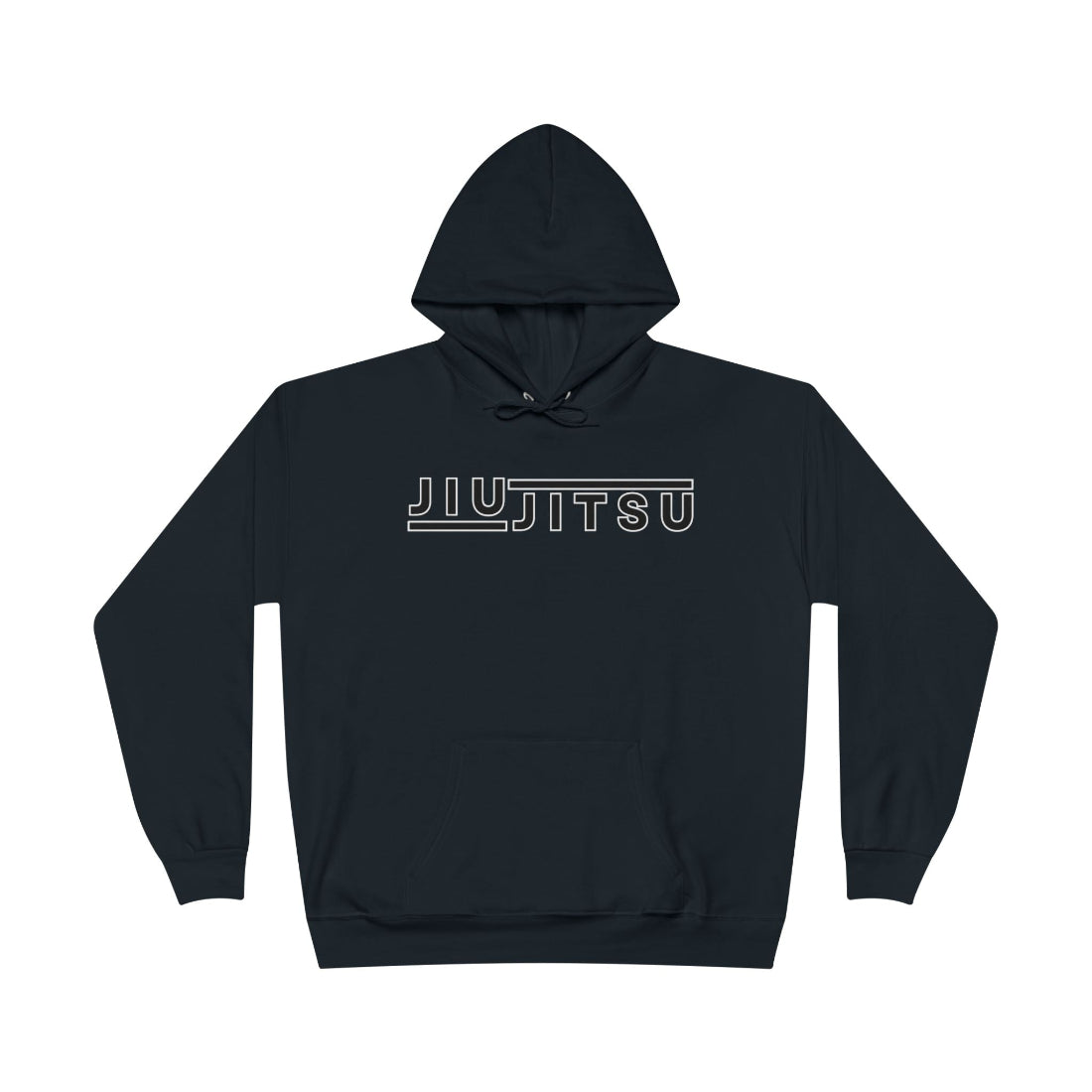 Jiu-Jitsu Hoodie Black Front