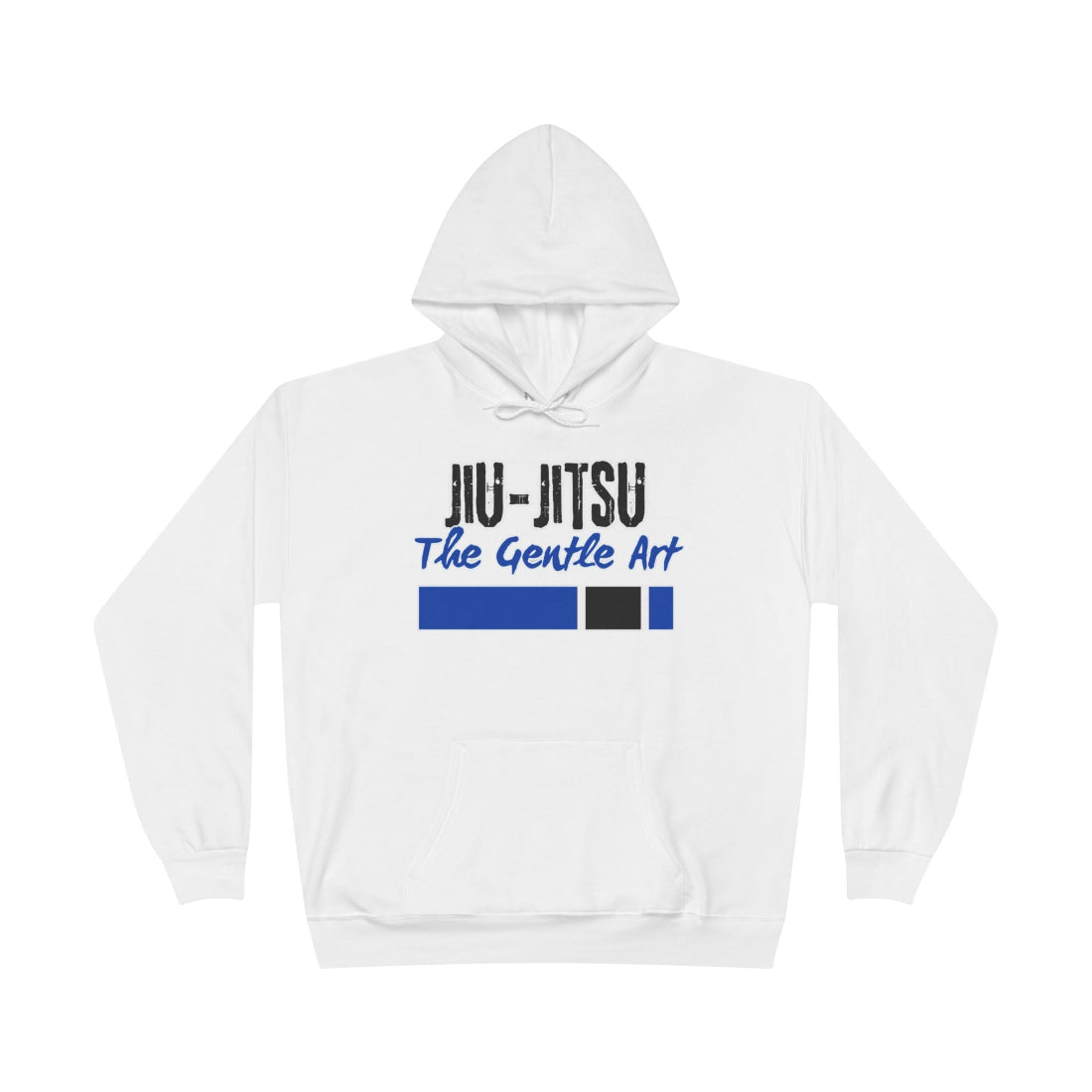 Jiu-Jitsu Hoodie Blue Belt White