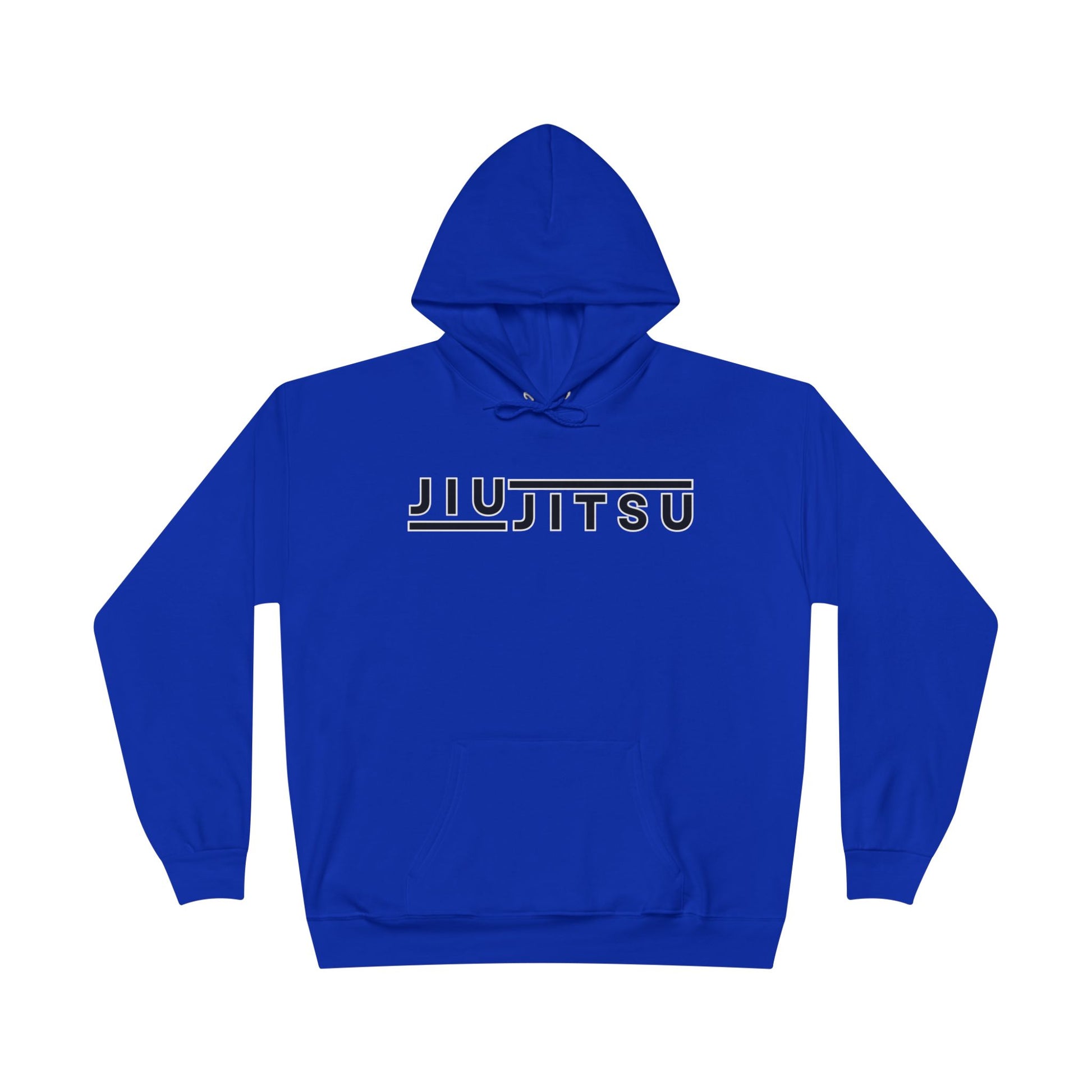 Jiu-Jitsu Hoodie Blue Front