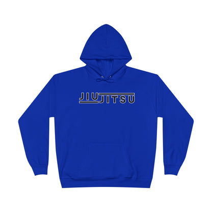 Jiu-Jitsu Hoodie Blue Front