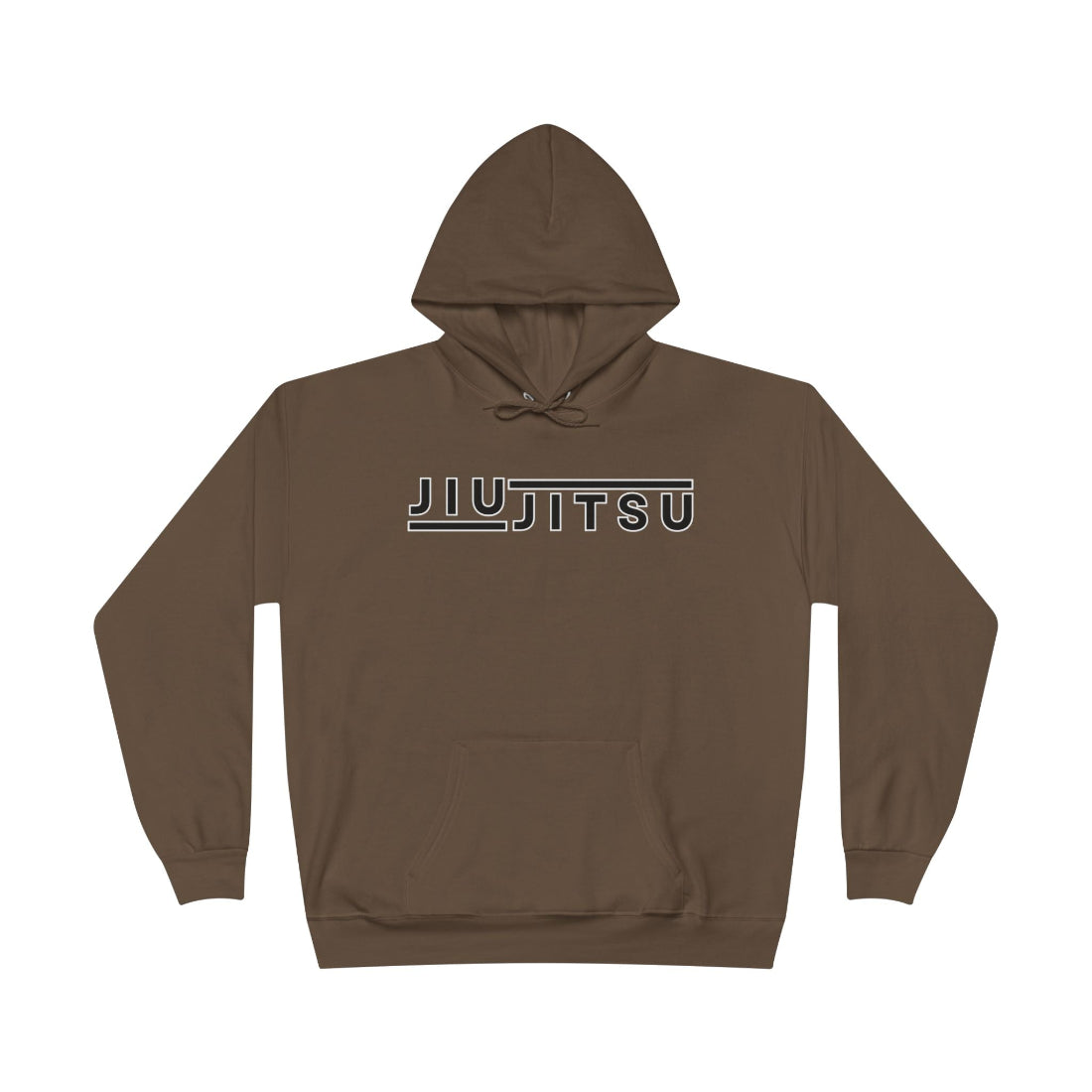 Jiu-Jitsu Hoodie Brown Front