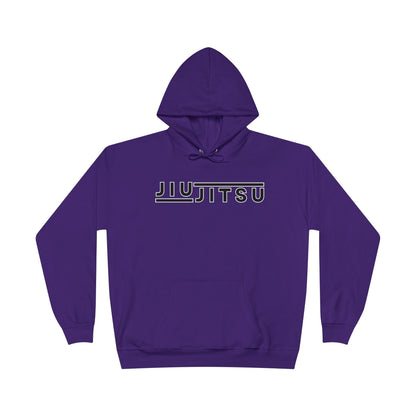 Jiu-Jitsu Hoodie Purple Front