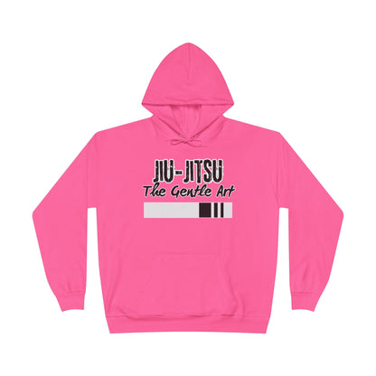 Jiu-Jitsu Hoodie White Belt Pink