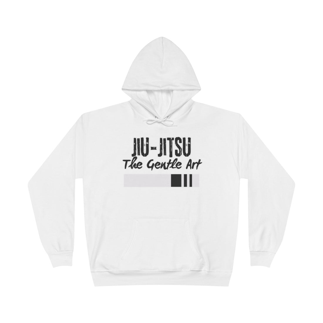 Jiu-Jitsu Hoodie White Belt White