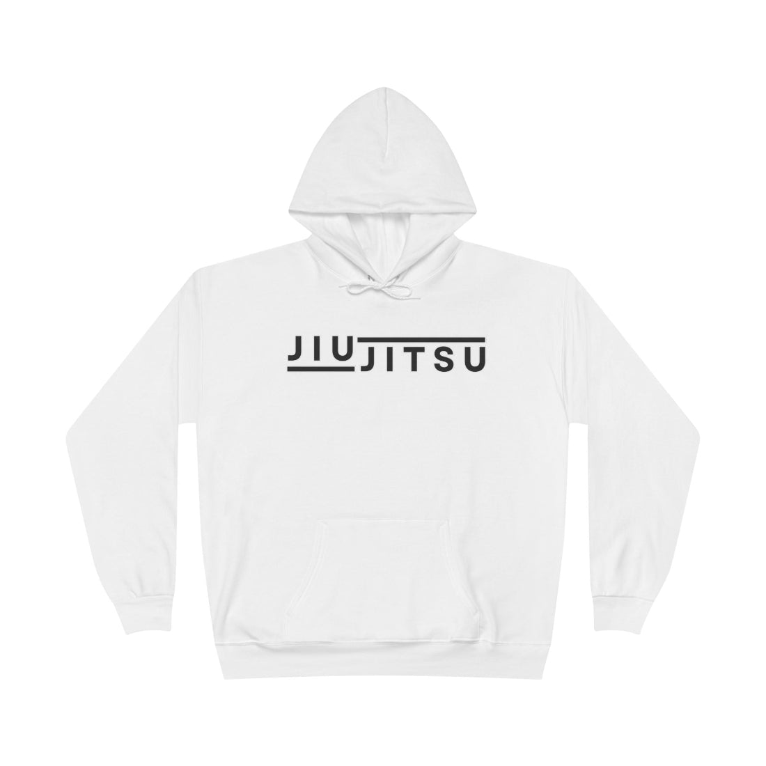 Jiu-Jitsu Hoodie White Front