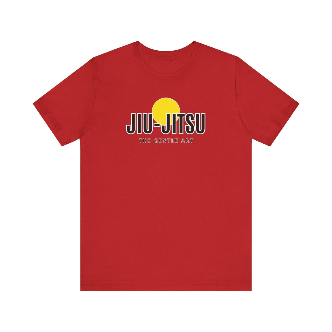 Jiu-Jitsu Sun Tee Shirt Red