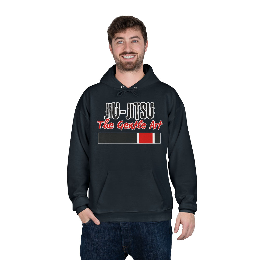 Jiu Jitsu Gift Store Hoodie Black Mens