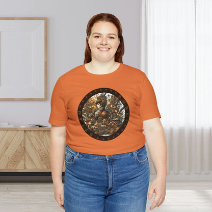 Mrs Steampunk Sci-Fi Gift Store Shirt Burnt Orange