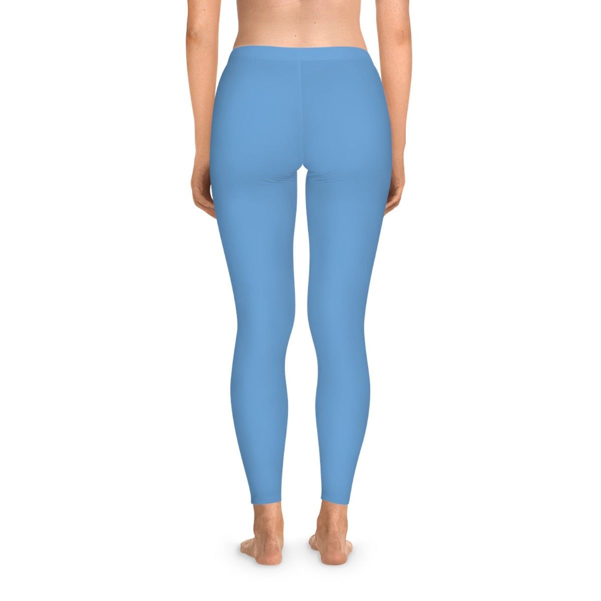 Namaste all Day Gift Store Leggings Light Blue Back