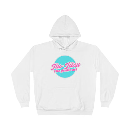 Pink Women's Jiu-Jitsu Hoodie White Front