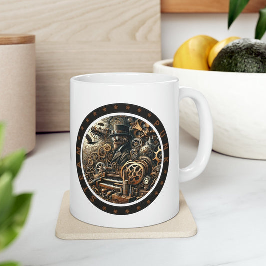 Steampunk Sci-Fi Gift Store Mug