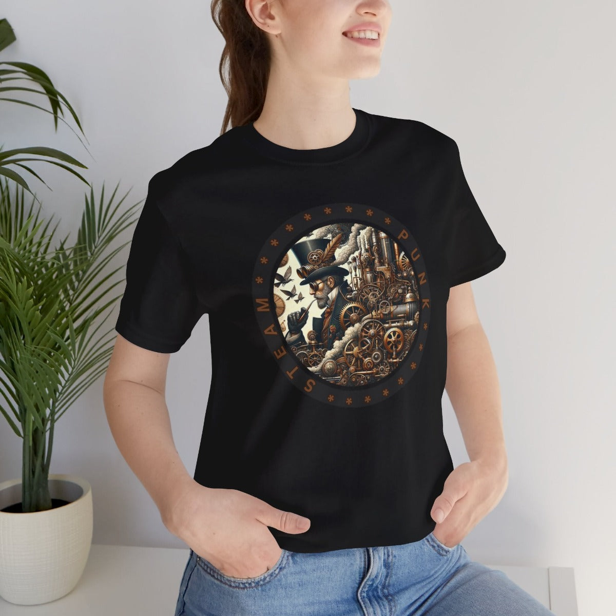 Steampunk Sci-Fi Gift Store Shirt Black