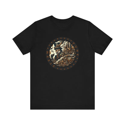 Steampunk Sci-Fi Gift Store Shirt Black Front