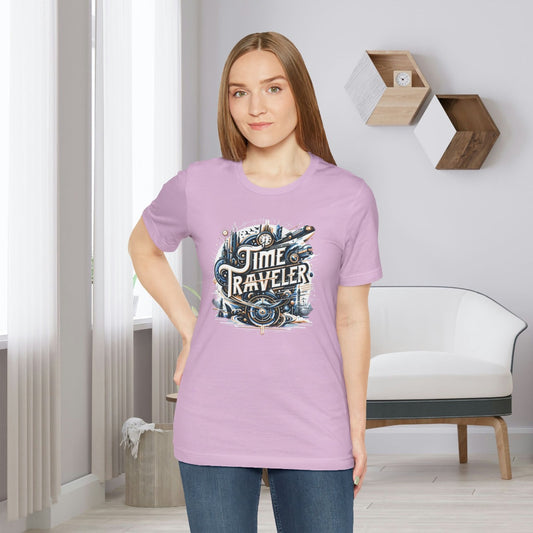 Time Traveler Sci-Fi Gift Store Shirt Lilac