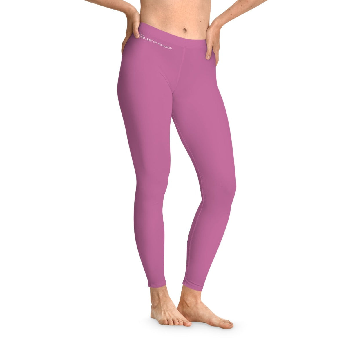 Too Hot to Handle Gift Store Leggings Light Pink