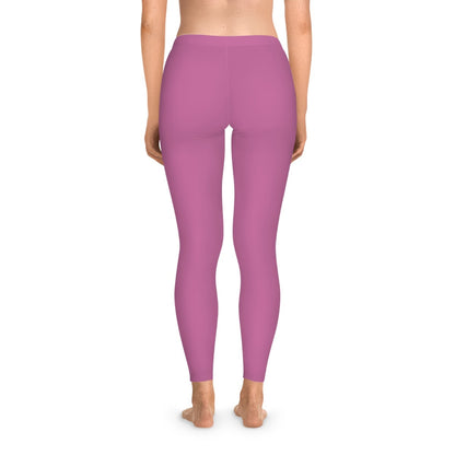 Too Hot to Handle Gift Store Leggings Light Pink Back